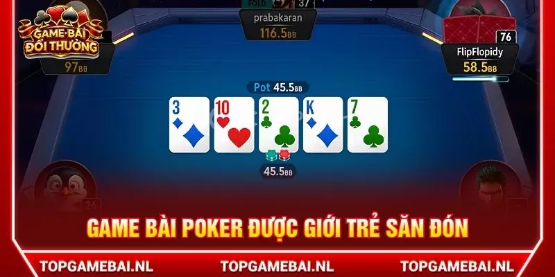 Game bài baccarat thu hút nhiều người