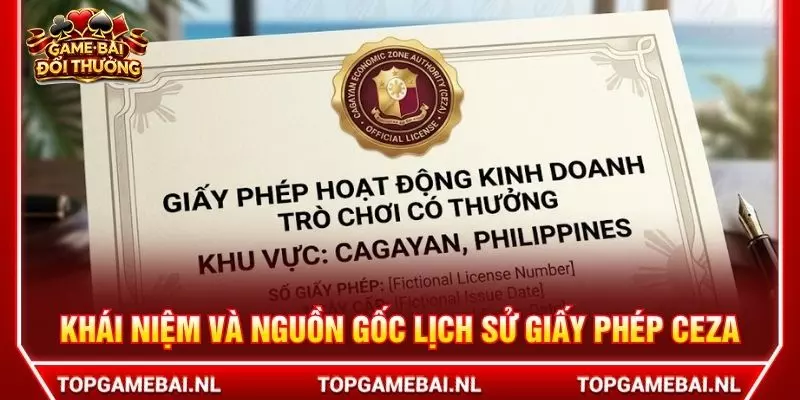 Khái niệm và nguồn gốc lịch sử giấy phép CEZA