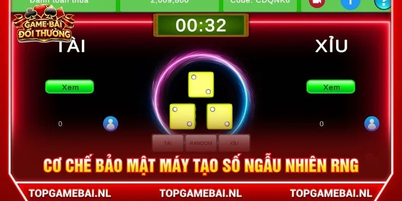 Cơ chế bảo mật máy tạo số ngẫu nhiên RNG