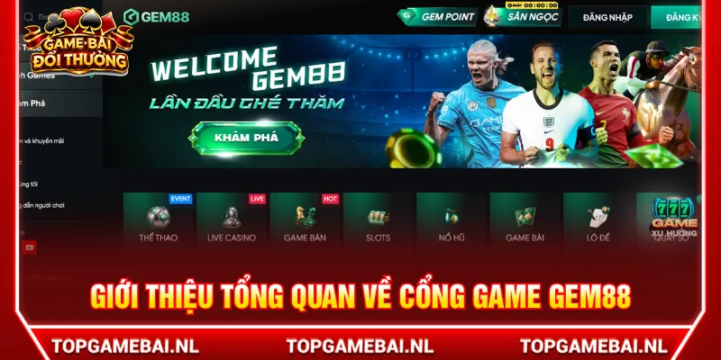 GEM88 đem đến sân chơi cá cược trực tuyến đầy hấp dẫn