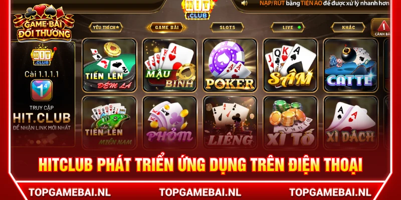 HITCLUB phát triển ứng dụng điện thoại hoàn chỉnh (cả iOS/Android)