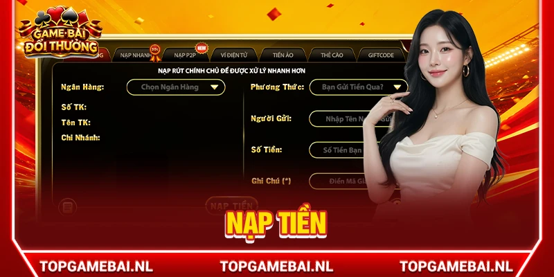 Nạp tiền