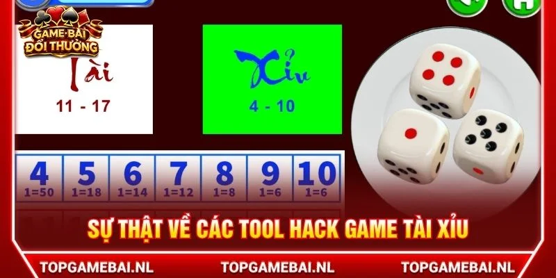 Sự thật về các tool hack game tài xỉu