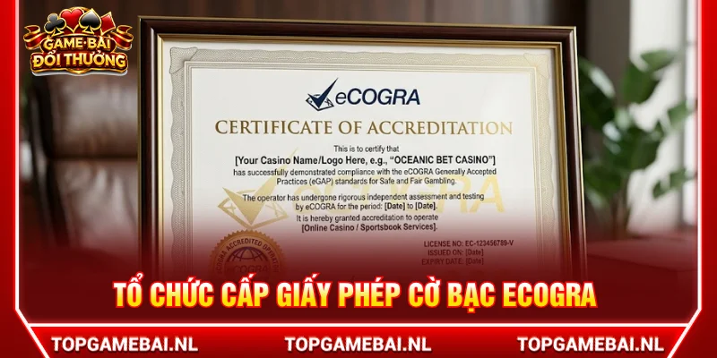 Đôi nét giới thiệu về giấy phép cờ bạc ECOGRA